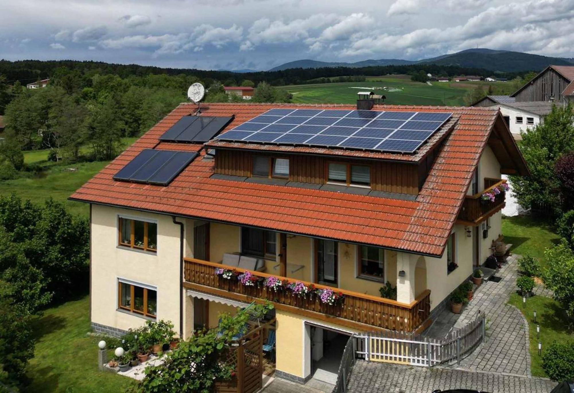 Hotel Haus Resi Eging Exterior foto